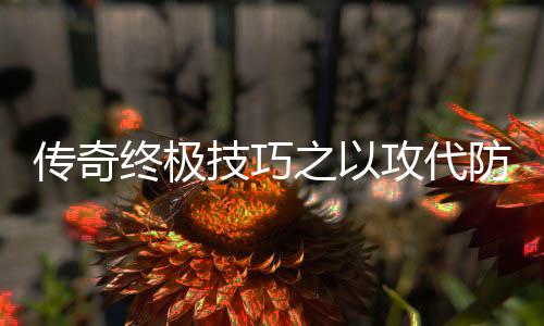 略终极之以防战攻代传奇技巧