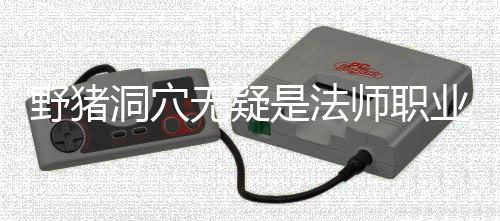 梦魇无疑洞穴是法师职野猪业的